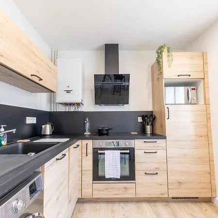 T3 Avec Terrasse & Jardin Proche De La Gare Alfred Musset Apartment Clermont-Ferrand